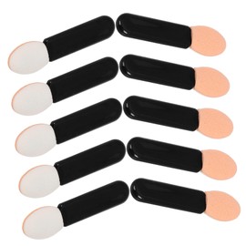 SAFIGLE 10 Pcs Eyeshadow Sponge Brush Soft Applicators for Precise Eye Makeup Lip Brush Concealer for Women