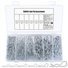 Pack of 150 split pins assortment, spring cotter pins set,