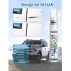 FIXEZPRO QAK Glacier White/White Touch Up Paint for Nissan, Exact