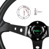 ANNX 14“ Steering Wheel+Quick Release+Hub Adapter 186H For Volkswagen VW