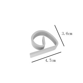 lasenersm 12 Pieces Plastic Tablecloth Clip Table Cloth Clip Tablecloth Clamp Holder Table Cover Holder Table Cloth Clip Clamp Holder for Home Party Picnic, White