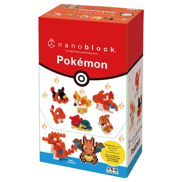 Kawada NBMC_11S Nanoblock Mini Nano Pokemon Type 1 Box =