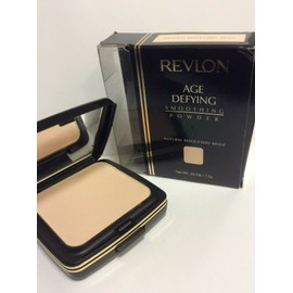 Revlon Age Defying Smoothing Powder NATURAL BEIGE / COOL BEIGE .26 Oz/7.3g NEW.