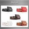 BUZZxSELECTION LBT076 Women's Leather Waist Pouch, Bag, Belt, Buckle, 2-Way