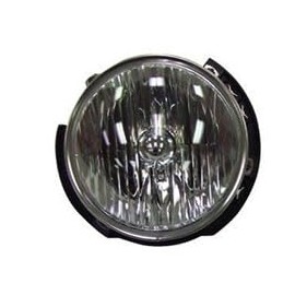 Robautoparts Head Light Assembly Left Driver Side 2007-2017 For Jeep Wrangler 2018 Wrangler JK Without Leveler Motor Without Harness CH2502175 55078149AD