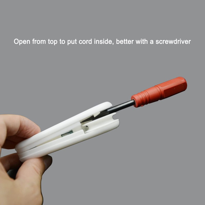 HASAYAKI Curtain Cord Weights, 4 Pack Plastic Pull Cord Pendants