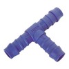 19mm 3/4" T Piece TEFEN Plastic Nylon Barbed TUBING Connector Equal Fuel Rubber Pipe Joiner Hose Inline Repair