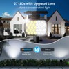 VOLISUN Solar Spot Lights Outdoor Waterproof IP67, 27 LED with