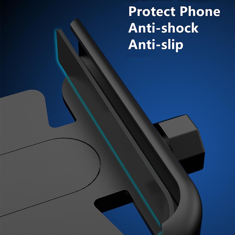 Phone Holder Motorcycle Handlebar Mobile Phone Support Aluminum Alloy 360