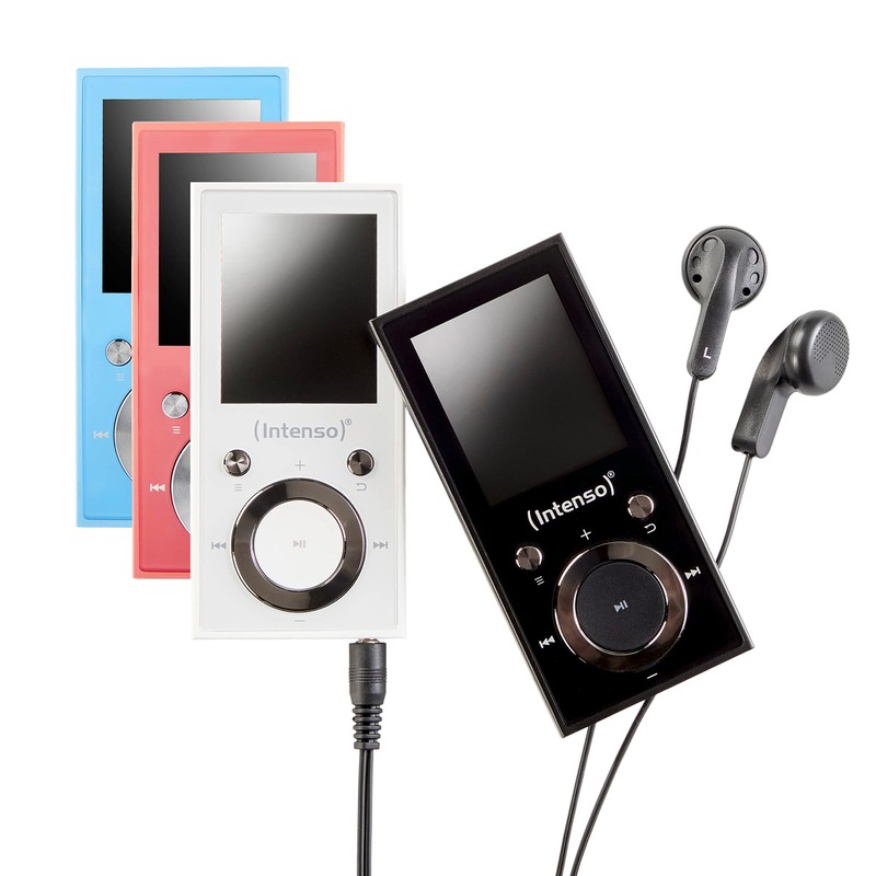 Intenso MP3 Player Video Scooter 1,8 Zoll Bluetooth blau