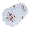 Raebel OHG Tablecloth 40 x 90 cm Oval Champagne Butterflies