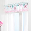 Bedtime Originals Window Valance, Magic Garden, Multicolor