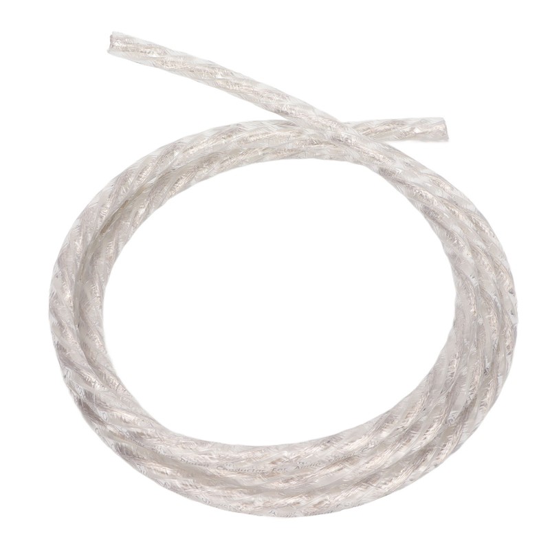 Speaker Signal Cable OFC Silver Plated High Fidelity Low Loss