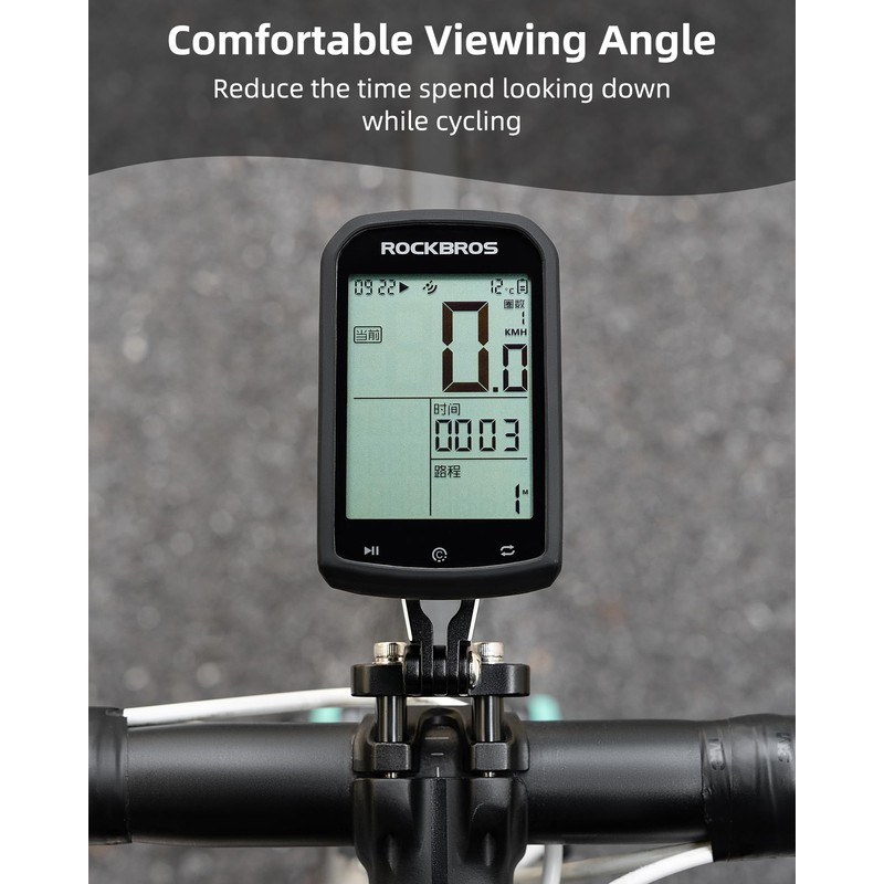 ROCKBROS Bike Computer Mount Bicycle Computer Mount Compatible with Garmin,