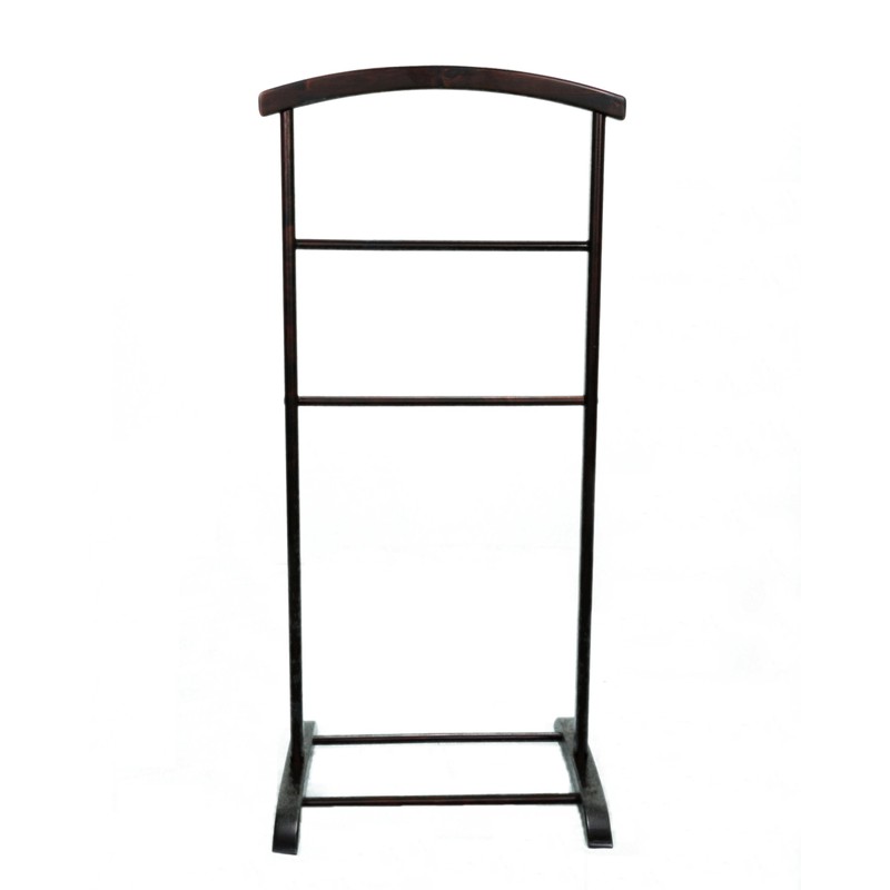 Homenetics Deluxe Hardwood Clothes Valet Stand (Red Mahogany)