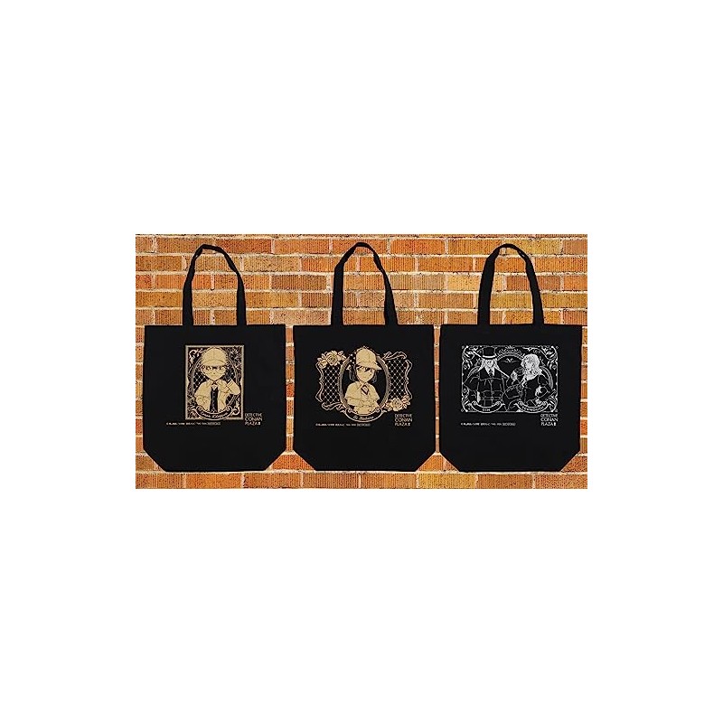 Detective Conan Plaza Limited Original Black Tote Bag Ai Haibara