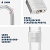 ABUS Titalium 64TI/50HB60-150 padlock with high, extendable shackle - cellar