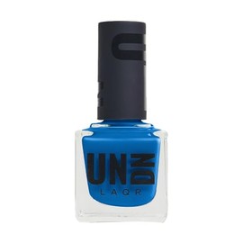 UNDN Vegan Nail Polish - No Bad Angles - Blue Nail Polish - Fingernail Polish for Women and Men - Long Lasting, Cruelty Free - 0.5 oz