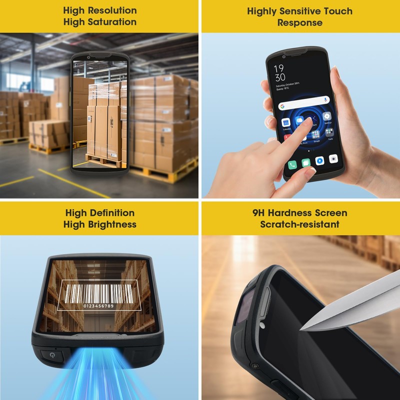 TC53 LCD Screen Replacement for Zebra TC53 TC58 Barcode Scanner
