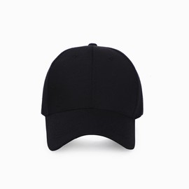 Washed Adjustable Baseball Cap Unisex Plain Cap Classic Sports Casual Cap Summer Sun Hat Polo Style Dad Hat Outdoor Golf Cap for Men Women Black