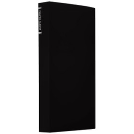Nakabayashi CTPL-300-BK Pocket Album, Ultra Clear, 3-Tier, Holds 312 L-size Photos, Black
