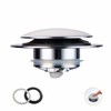 Chrome Bathtub Stopper Bath Tub Drain Stoppers,Wellup Universal Pop Up