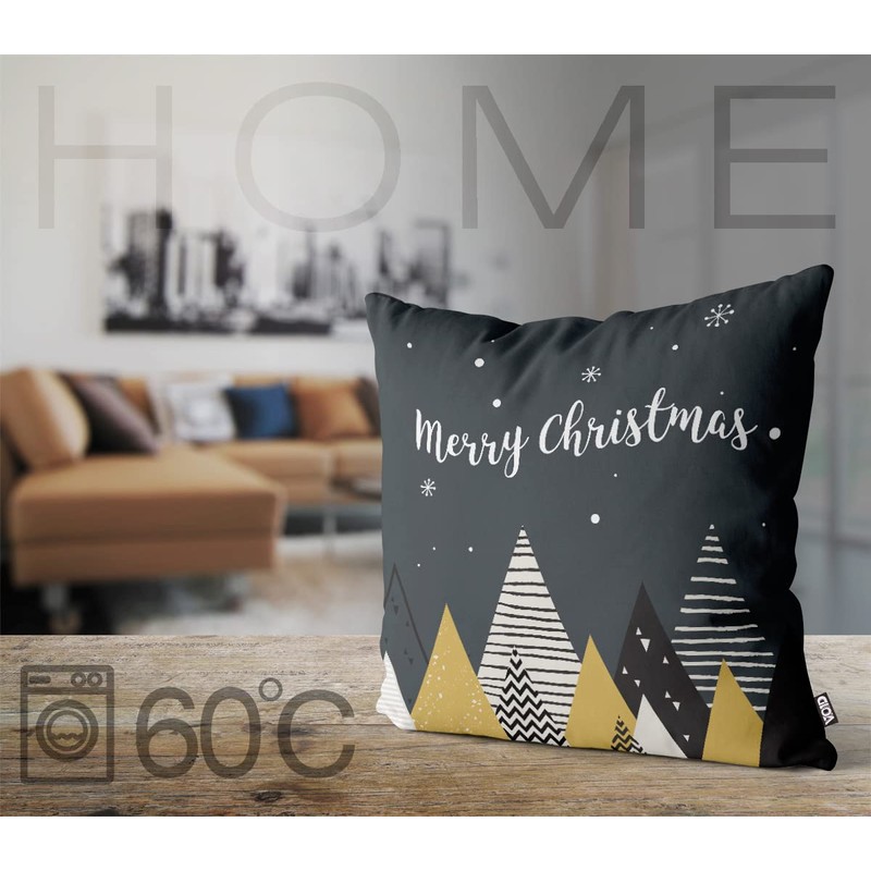 VOID Merry Christmas Forest Cushion Cover Sofa Cushion Decorative Christmas