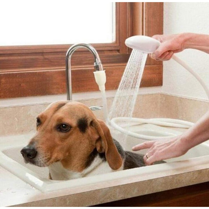 1 Pc Portable Handheld Shower Head and Hose Pet Showerhead