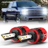 CHUSYYRAY LED Headlight H11 Low Beam Bulb Combo For Chevy