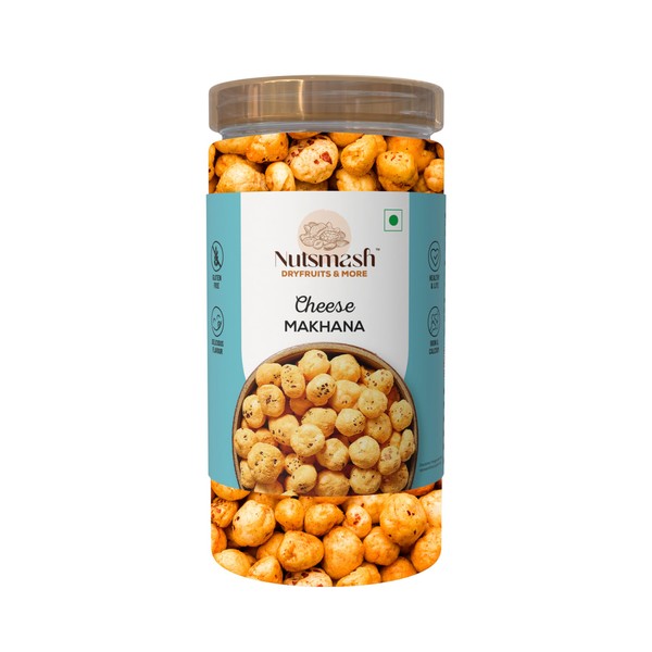 Nutsmash Roasted Flavoured Makhana Crunchy & Healthy Fox Nuts Protein