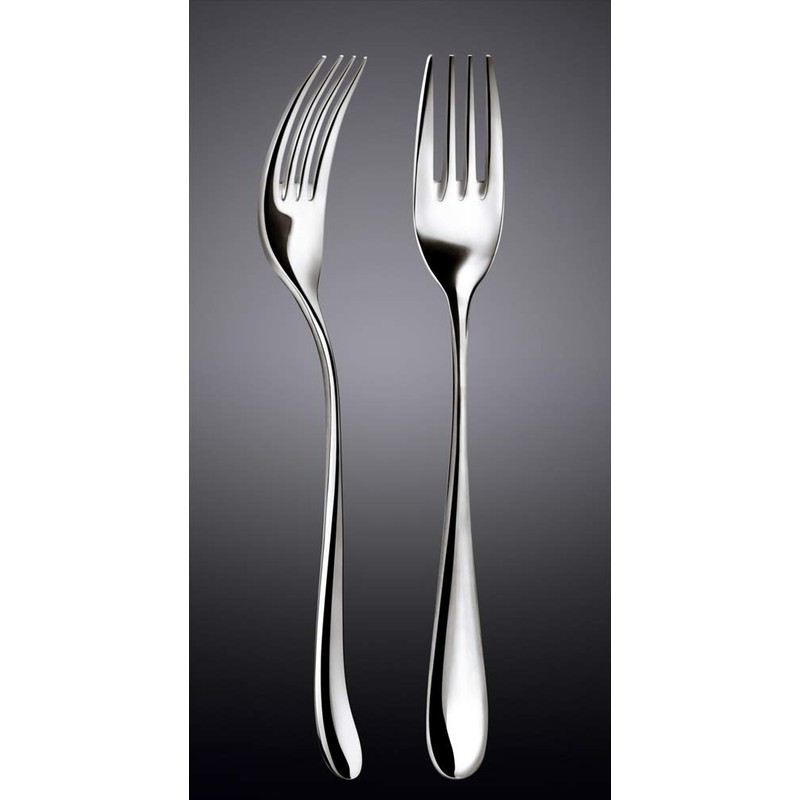 Wilmax Stainless Steel Dessert Fork, 6.3 inches (16