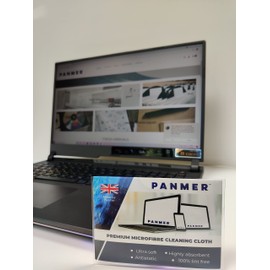 Panmer Premium Cleaning Microfibre Cloth Super Soft For Lens, Smartphones, Tables, Laptops, Screens, Glasses 20cm x 20cm