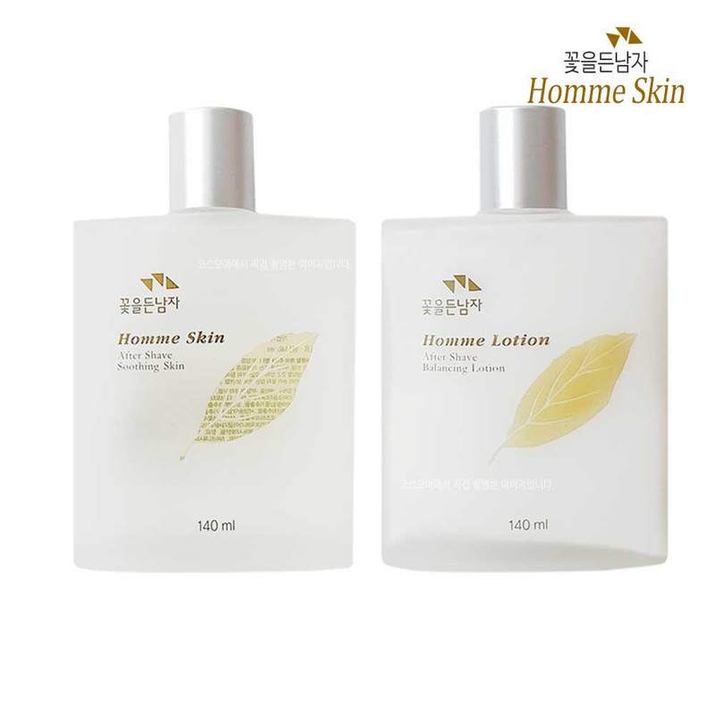 Emoshun 꽃을든남자 옴므 스킨/로션/140ml/선택2개/이모션 [스킨 + 로션] Flower Holding Man