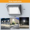 DEMILARE 150W LED Wall Pack Light 2,2500LM with Dusk to
