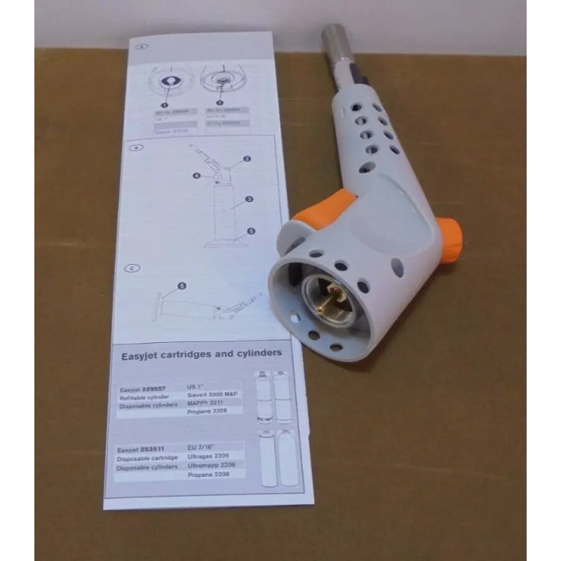 Sievert New Sievert Easyjet Lightweight Propane Torch 229557 Ships Free
