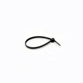 CableWholesale 6-Inch Nylon Cable Tie Black, 40 Lb Weight Test, 100 Pieces Per Bag (30CV-00140BK)
