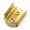 Design61 Set of 10 wardrobe rail bearings, clothes rail holder,