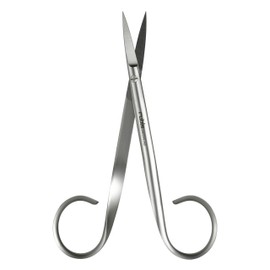 Rubis Micro Scissors - Sharp Precision Scissors 115 mm - Small Scissors Pointed as Silhouette Scissors, Sewing Scissors, Craft Scissors, Dressmaking Scissors, Thread Scissors or Small Fabric Scissors