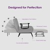 TYBOATLE Folding Chair Bed, Comfy Convertible Sleeper Sofa, 5 in