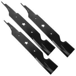 Caltric 532187256 532187254 539112053 594892901 54" Deck Blades For Poulan Husqvarna
