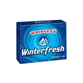 Wrigley's Winterfresh Chewing Gum 15 Sticks 10 Packs Free Shipping