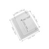 SEWACC 9piezas Molde De Silicona Para Libretas Molde Transparente De