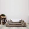 ANWA Durable Dog Bed Machine Washable Medium Dog Bed Square,