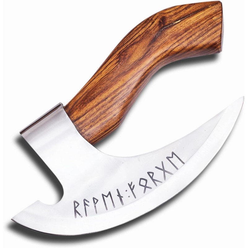 Viking Pizza Axe with Sheath, Viking Butcher Axe, Viking Pizza
