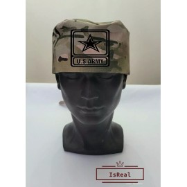 HeadwearUniverse Mens surgical caps, scrub cap, scrub hat, surgical cap camo army