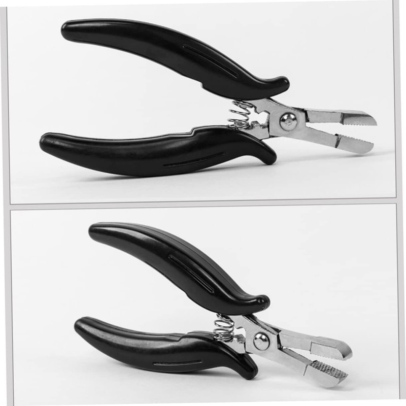 FOMIYES Tools Hair Extension Pliers Salon Pliers Hair Extension Kit