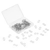 100 Pcs Mini S Hooks for Hanging Small S Hook