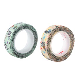 SAFIGLE Chinese Zither Finger Tape 2 Rolls Silk Hand Tear Breathable Tape Must-have for Guzheng Lovers Random Style