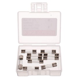 BOJACK F5AL125V 5x20 mm 5 A 125 V fuses 0.2x0.78 Inch 5 amp 125 Volt Fast-Blow Glass Fuses (Pack of 10)