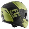 FC-Moto Novo Circuit Flip-Up Helmet, Green/Black, M (57/58)
